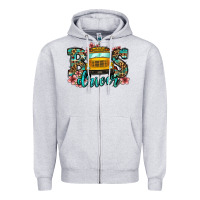 Heather Grey school bus driver Zipper Hoodie - Jasminsmagicworld