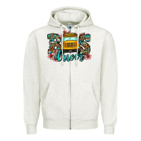 Oatmeal Heather school bus driver Zipper Hoodie - Jasminsmagicworld