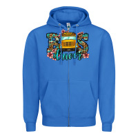 True Royal school bus driver Zipper Hoodie - Jasminsmagicworld