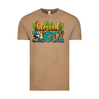Vintage Coffee blessed mom Vintage Tee - Zillion Design Studio