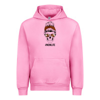 Fuchsia Pink Western Brown Glitter Cowhide Patterned Mom Skull Urban Hoodie - Bettercallsaul