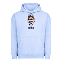 Pigment Grape Ice Western Brown Glitter Cowhide Patterned Mom Skull Urban Hoodie - Bettercallsaul