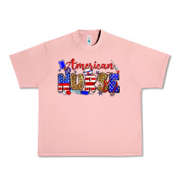 Salmon American nurse Urban Heavy Tee - Zillion Design Studio