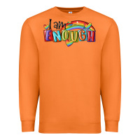 Carrot i am enough lgbt Premium Sweatshirt - MaliasSmallBusiness