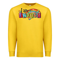Lemon i am enough lgbt Premium Sweatshirt - MaliasSmallBusiness