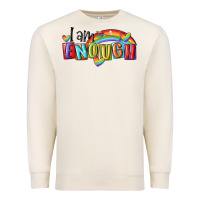 Sandshell i am enough lgbt Premium Sweatshirt - MaliasSmallBusiness