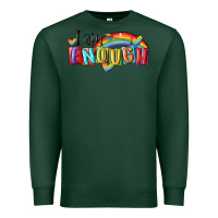 Sports Green i am enough lgbt Premium Sweatshirt - MaliasSmallBusiness