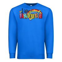 True Royal i am enough lgbt Premium Sweatshirt - MaliasSmallBusiness