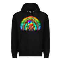 Black LGBTQ Pride Gnome Rainbow Premium Hoodie - BundleAndBundleShop