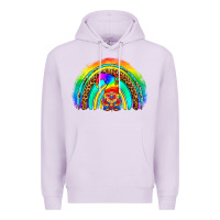 Lilac LGBTQ Pride Gnome Rainbow Premium Hoodie - BundleAndBundleShop