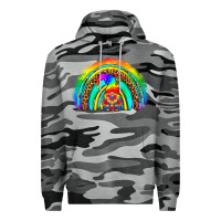 Slate Camo LGBTQ Pride Gnome Rainbow Premium Hoodie - BundleAndBundleShop