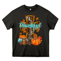 Asphalt thankful cross Heavy Core Tee - RacoonDesign