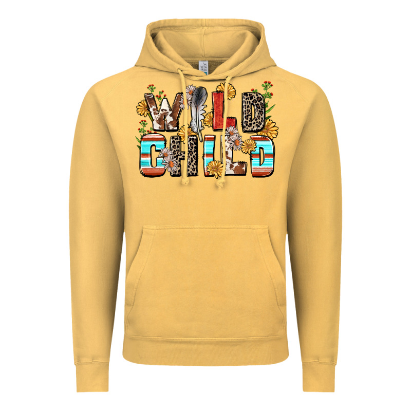 Wild Child Vintage Hoodie by Zillion Design Studio | Teevron