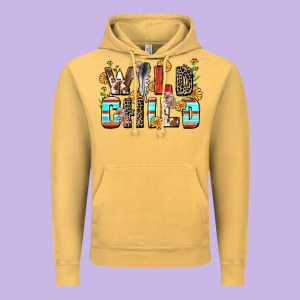Wild Child Vintage Hoodie Designed By Zillion Design Studio