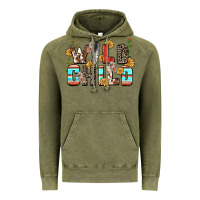 Vintage Olive wild child Vintage Hoodie - Zillion Design Studio