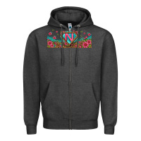 Charcoal Heather super nurse libbey glass Zipper Hoodie - BundleAndBundleShop