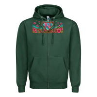 Sports Green super nurse libbey glass Zipper Hoodie - BundleAndBundleShop