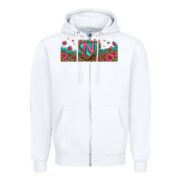 White super nurse libbey glass Zipper Hoodie - BundleAndBundleShop