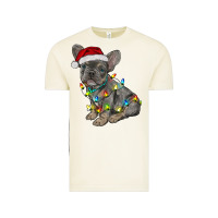Vintage Arctic christmas french bulldog Vintage Tee - RanaPortraitStore