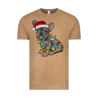 Vintage Camel christmas french bulldog Vintage Tee - RanaPortraitStore
