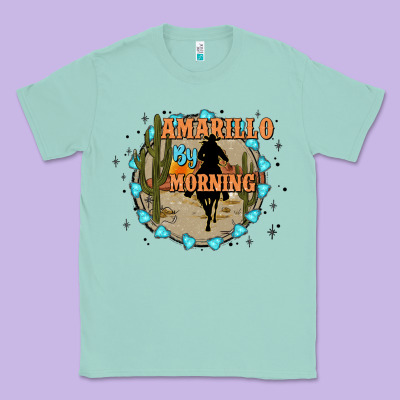 Amarillo By Morning Classic Tee Designed By Jahusdesignshop