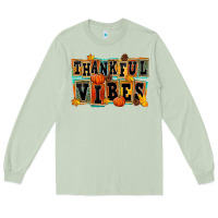 Matcha thankful vibes Long Sleeve Tee - FaDigitalArtStudio