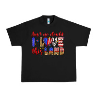 Black ain't no doubt i love this land Urban Heavy Tee - Zillion Design Studio