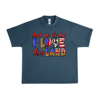 Midnight Navy ain't no doubt i love this land Urban Heavy Tee - Zillion Design Studio