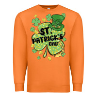 Carrot st. patrick's day shamrock Premium Sweatshirt - MaliasSmallBusiness