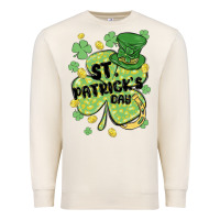 Sandshell st. patrick's day shamrock Premium Sweatshirt - MaliasSmallBusiness