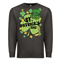 Smoke st. patrick's day shamrock Premium Sweatshirt - MaliasSmallBusiness