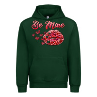 Forest Green be mine kiss Urban Hoodie - RanaPortraitStore