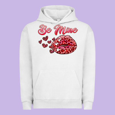 Be Mine Kiss Urban Hoodie Designed By Ranaportraitstore