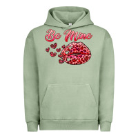 Pigment Oil Green be mine kiss Urban Hoodie - RanaPortraitStore