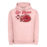 Pigment Salmon be mine kiss Urban Hoodie - RanaPortraitStore