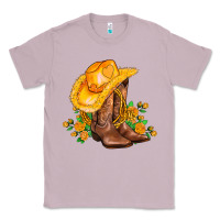 Lilac yellow  cowgirl and roses Classic Tee - AdoDesignShop