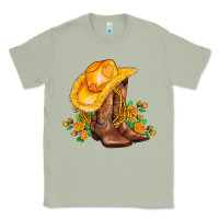 Matcha yellow  cowgirl and roses Classic Tee - AdoDesignShop