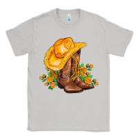 Moon Dust yellow  cowgirl and roses Classic Tee - AdoDesignShop