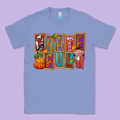 Grateful Thanksgiving Classic Tee Designed By Fadigitalartstudio