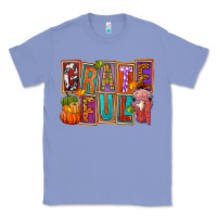 Colony Blue grateful thanksgiving Classic Tee - FaDigitalArtStudio