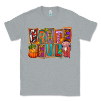 Heather Grey grateful thanksgiving Classic Tee - FaDigitalArtStudio