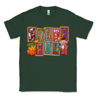 Sports Green grateful thanksgiving Classic Tee - FaDigitalArtStudio