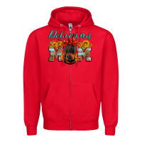 Red doberman mom Zipper Hoodie - Artiststas