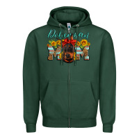 Sports Green doberman mom Zipper Hoodie - Artiststas