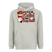 Moon Dust i run on coffee and baseball Heavyweight Hoodie - MaliasSmallBusiness