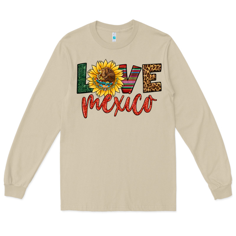Love Mexico Long Sleeve Tee by HRA Design Shop | Teevron
