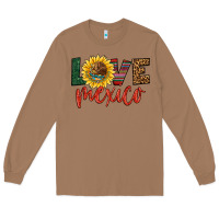 Toasted Coconut love mexico Long Sleeve Tee - HRA Design Shop