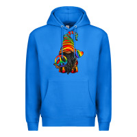 True Royal LGBTQ+ Pride Gnome With Candy Premium Hoodie - BundleAndBundleShop