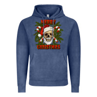 Vintage Denim Merry Christmas Vintage Hoodie - RanaPortraitStore