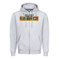 Heather Grey nurse squad libbey glass Zipper Hoodie - BundleAndBundleShop